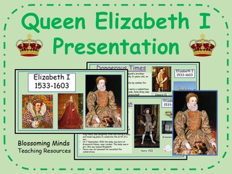 Queen Elizabeth I Presentation - Women's History Month