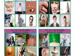 Modals of Advice Tic-Tac-Toe or Bingo