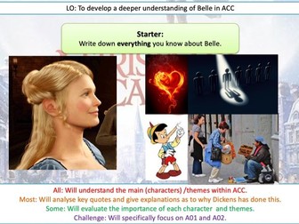 Belle - A Christmas Carol Lesson