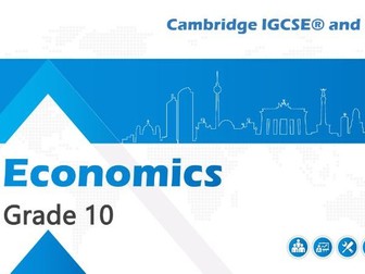 CIE IGCSE Economics (part 1)