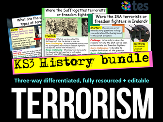 Terrorism KS3 History