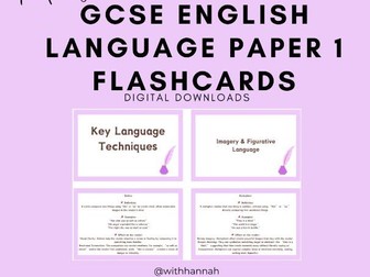 Key Language Techniques for GCSE English | Figurative Language & Sentence Effects