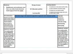 New AQA Science GCSE Chemistry Learning Mats – 5, 6 & 7