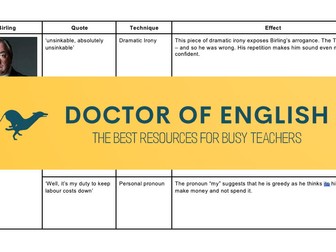 AIC Character Quotation Revision Cards