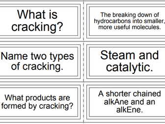 NEW 200+ AQA GCSE CHEMISTRY 9-1 PAPER 2 FLASH CARDS FOR REVISION!