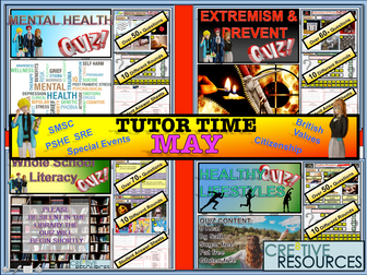 Tutor time activities -May