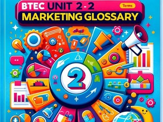 Revision - BTEC Unit 2 Marketing Terms Glossary