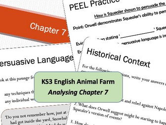 Animal Farm - Analysing Chapter 7