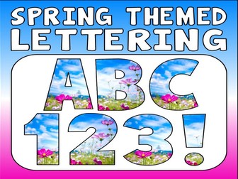 *BUNDLE* 4 SETS OF LETTERING FOR AUTUMN WINTER SUMMER SPRING | Teaching ...