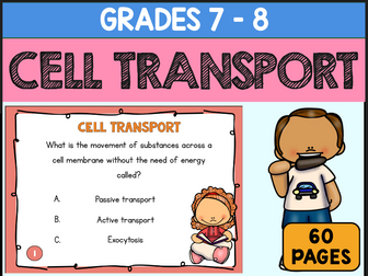 Cell Transport Task Cards Diffusion And Osmosis Practice