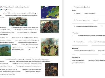 Vikings in Ireland Guided Reading
