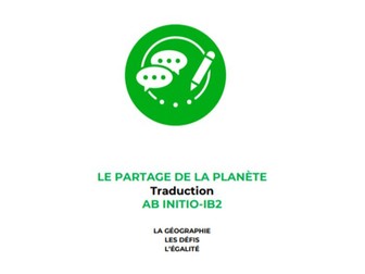 French Translations Sharing The Planet AB Initio IB2