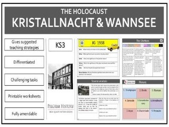 Kristallnacht and the Wannsee Conference