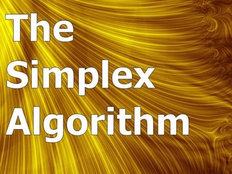 Simplex Algorithm and Variants PowerPoints Bundle