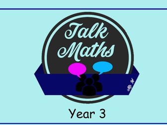 Talk Maths Year 3 - Notebook file with a series of Maths activities for Year 3 based on curriculum