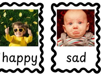 Different Emotions Picture Cards