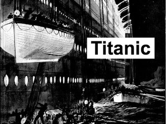 Titanic FAQ - Presentations with Worksheets