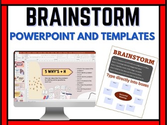 Brainstorm Powerpoint and Templates for Workplace and Classroom