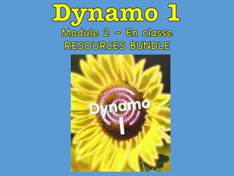 Dynamo 1, Module 2 - En classe (in the classroom)