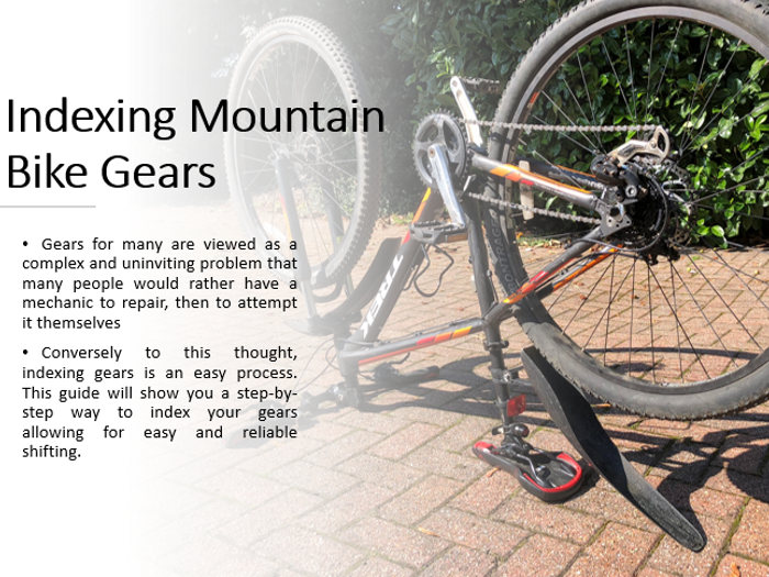 indexing mountain bike gears