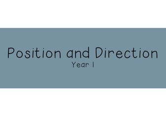 Year 1_Maths_Position and Direction