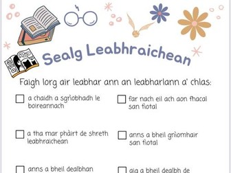 Book Hunt - Sealg Leabhraichean