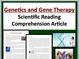 Genetics and Gene Therapy - A Science Reading Comprehension