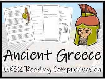 UKS2 Ancient Greece Reading Comprehension Activity