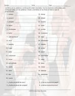 singular versus plural nouns jumbled words spanish worksheet teaching