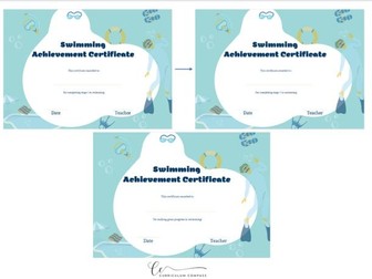 Playful Swimming Certificate - Stages