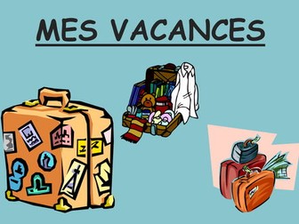 Power Point 'Mes Vacances'