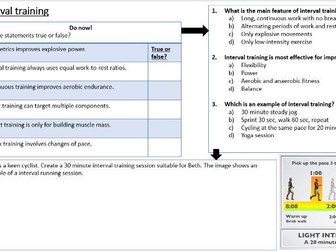 Training methods learning mats
