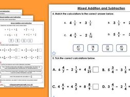 Twinkl addition and subtraction year 3 image