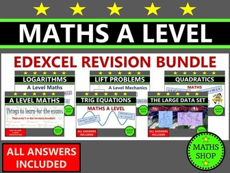 Edexcel A Level Maths Revision Bundle