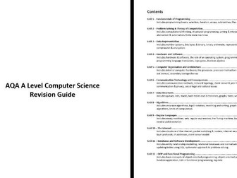 AQA A Level Computer Science Revision Guide