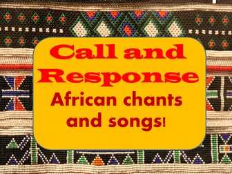 African music/ call and response