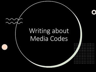 A Level Media Studies - How to write about Codes and Conventions