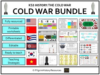 KS3 Cold War Complete History Bundle