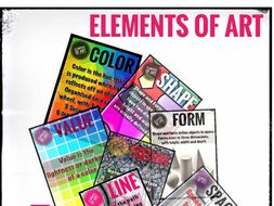 Elements of Art Posters by StartEducation - Teaching Resources - Tes