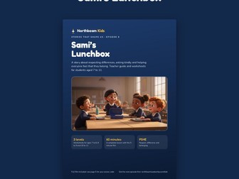 Sami's Lunchbox: KS2 Respecting Differences PSHE Lesson