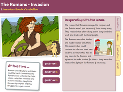 Boudica's Rebellion - Interactive Teaching Book - Roman Britain KS2