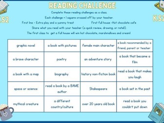 Whole School Reading Challenge