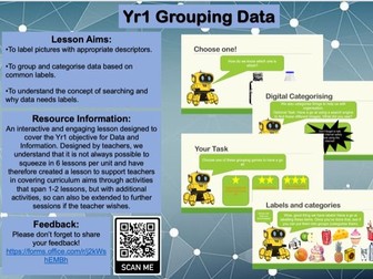 Yr1 Grouping Data (Data and Information)