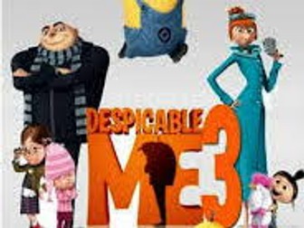 Despicable Me 3 Movie Guide Questions - UK English