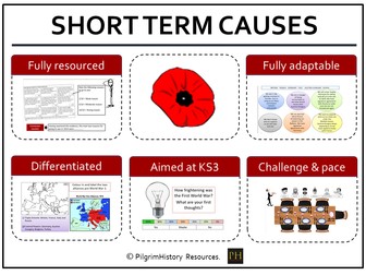 Short term causes of World War 1
