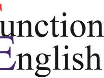 Entry level 1 & 2 Functional English - 18 lessons with videos, images and worksheets.