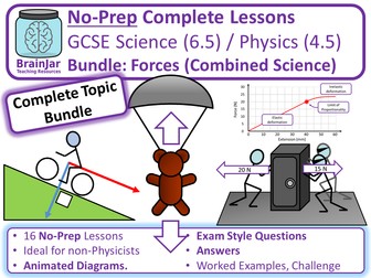 Bundle: Forces Topic (Combined Science)