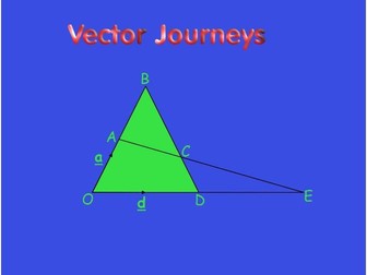 Ks4 Vector Journeys with Answers