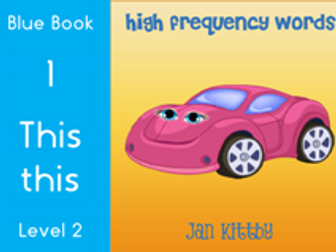 HIGH FREQUENCY WORDS  READING BOOKS