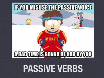 Latin - Passive verb presentation